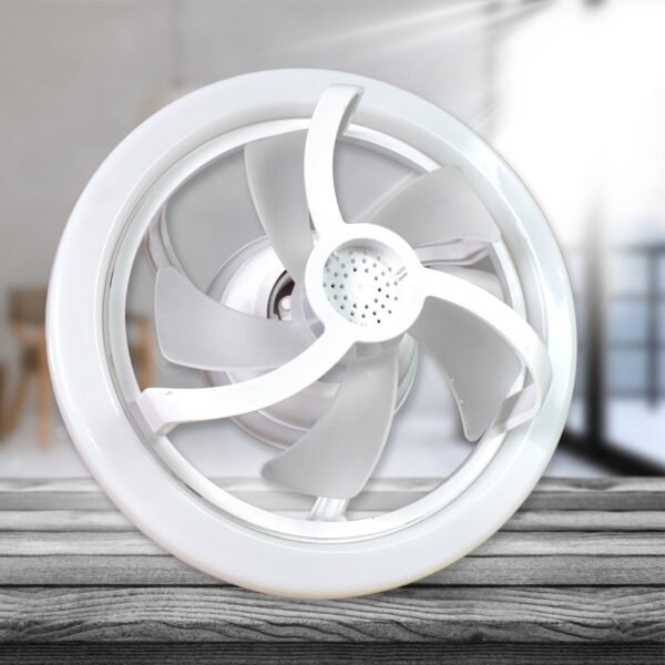 360° Rotation Ceiling Fan Light Smart Fan with Remote Control (1 Pc) - Image 5