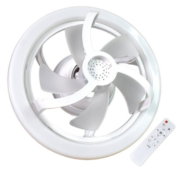 360° Rotation Ceiling Fan Light Smart Fan with Remote Control (1 Pc) - Image 6