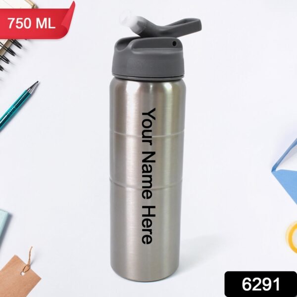 Customize Steel Water Bottle | Fridge Water Bottle with straw (750ML) - Image 8