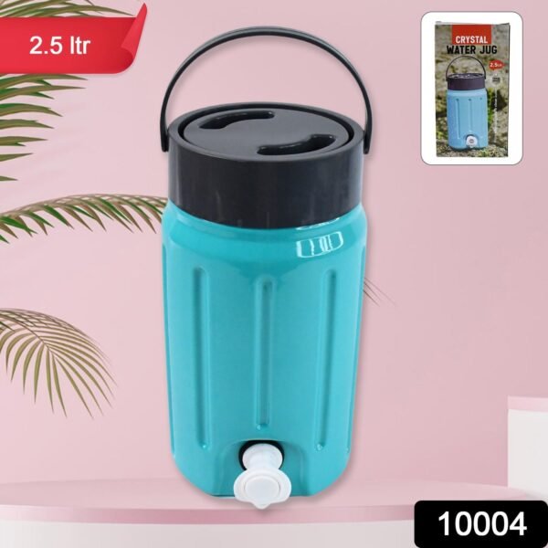 Insulated Water Jug with Tap Leakproof, Travel Cooler (2.5 Ltr) - Image 7