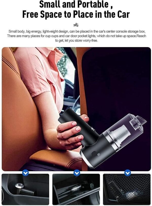 Portable Handheld Air Duster Wireless Vacuum Cleaner - Image 3