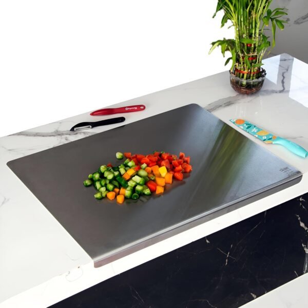 Premium Stainless Steel Chopping Board – Ultra-Durable, Hygienic & Rust-Resistant Cutting Board for Kitchen