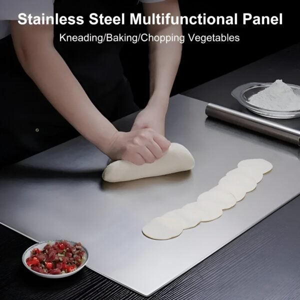 Stainless Steel Chopping Board (35x31cm) - Image 11